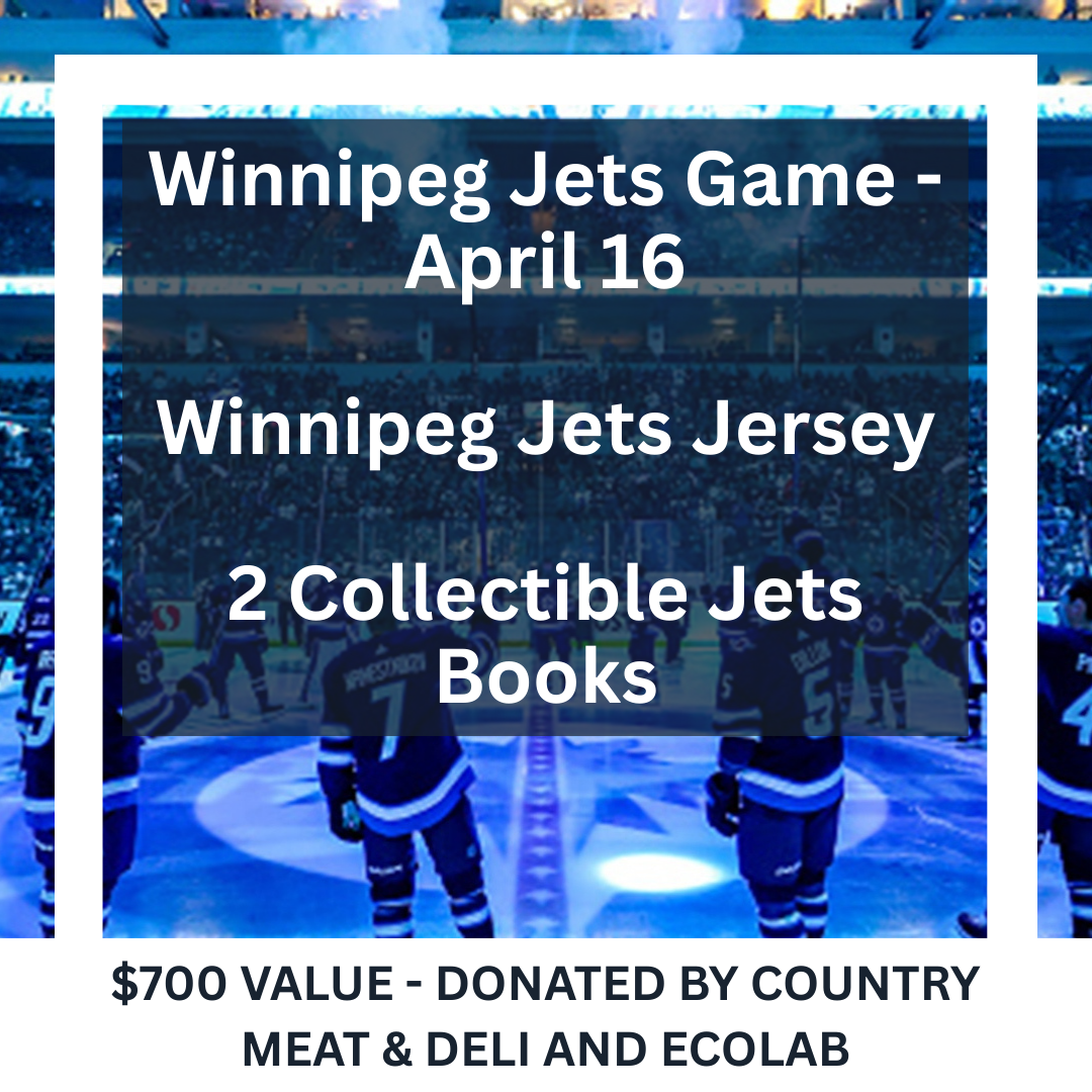 Jet’s Package Includes Tickets for 2 to a Winnipeg Jets Game Winnipeg Jets Jersey Misc. Winnipeg Jets Memorabilia (2)